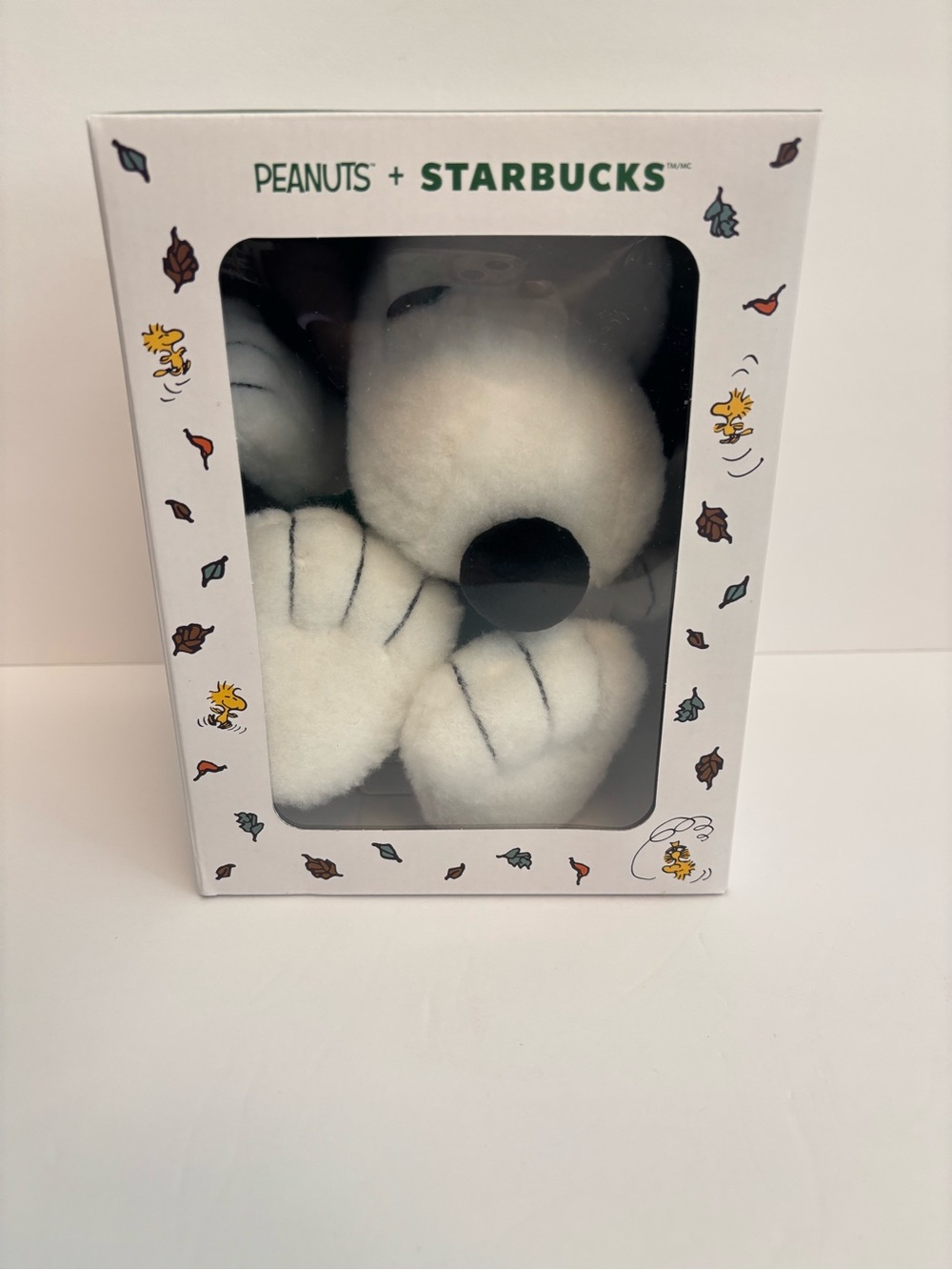 Peanuts x Starbucks Snoopy Plush Stuffed Animal NWB